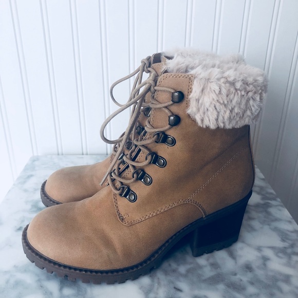 Shoes - NWOT Fur Booties